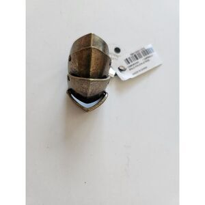 Antique Brass Armor Ring B24